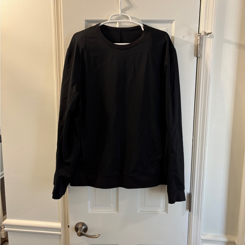 Lululemon Black Men's Sweatshirt with Pockets